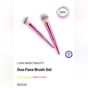 💜💜 NWT Luna Magic Luxury Brushes